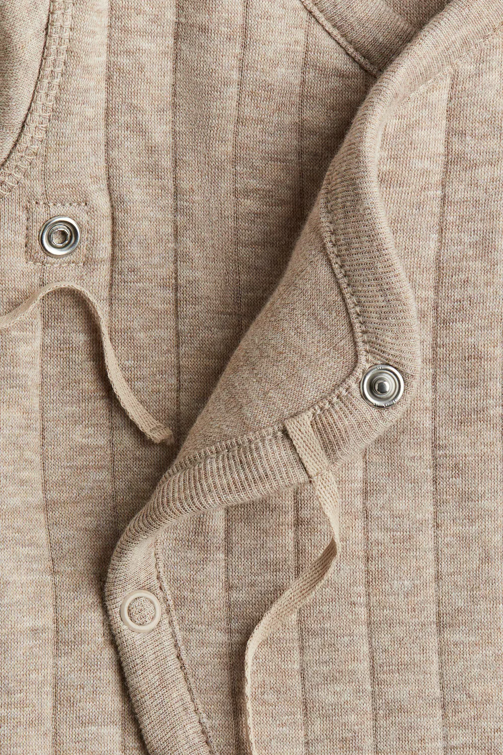 Стеганый трикотажный комбинезон H&M, Beige — фото 2