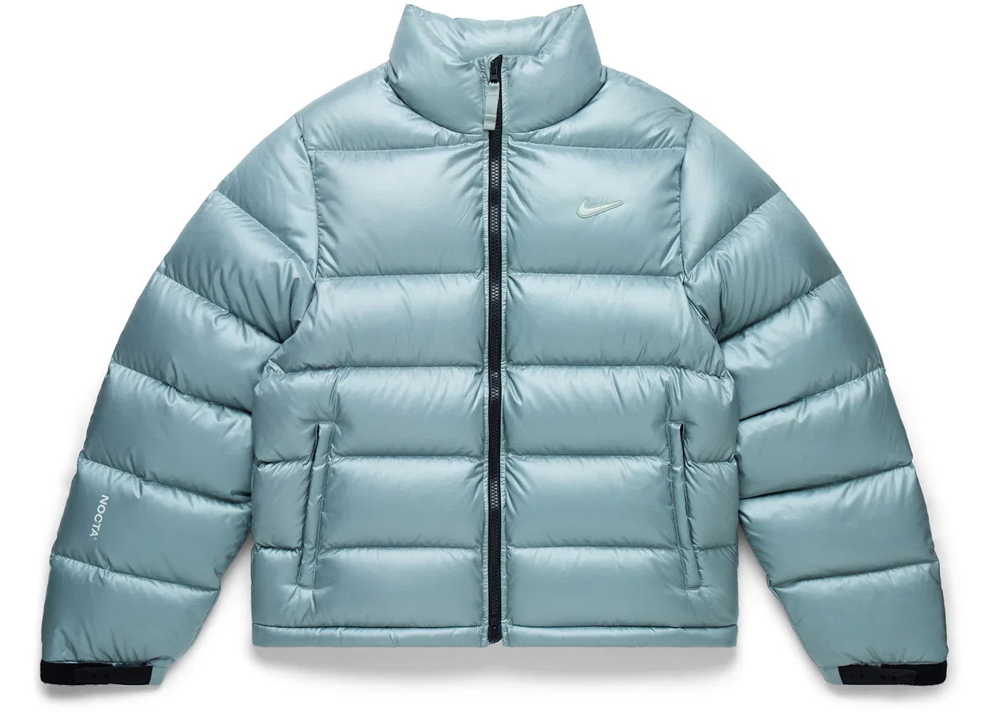 Мужская пуховая куртка с металлическим отливом Nike x NOCTA Sunset Puffer Jacket Nike, Mica Green
