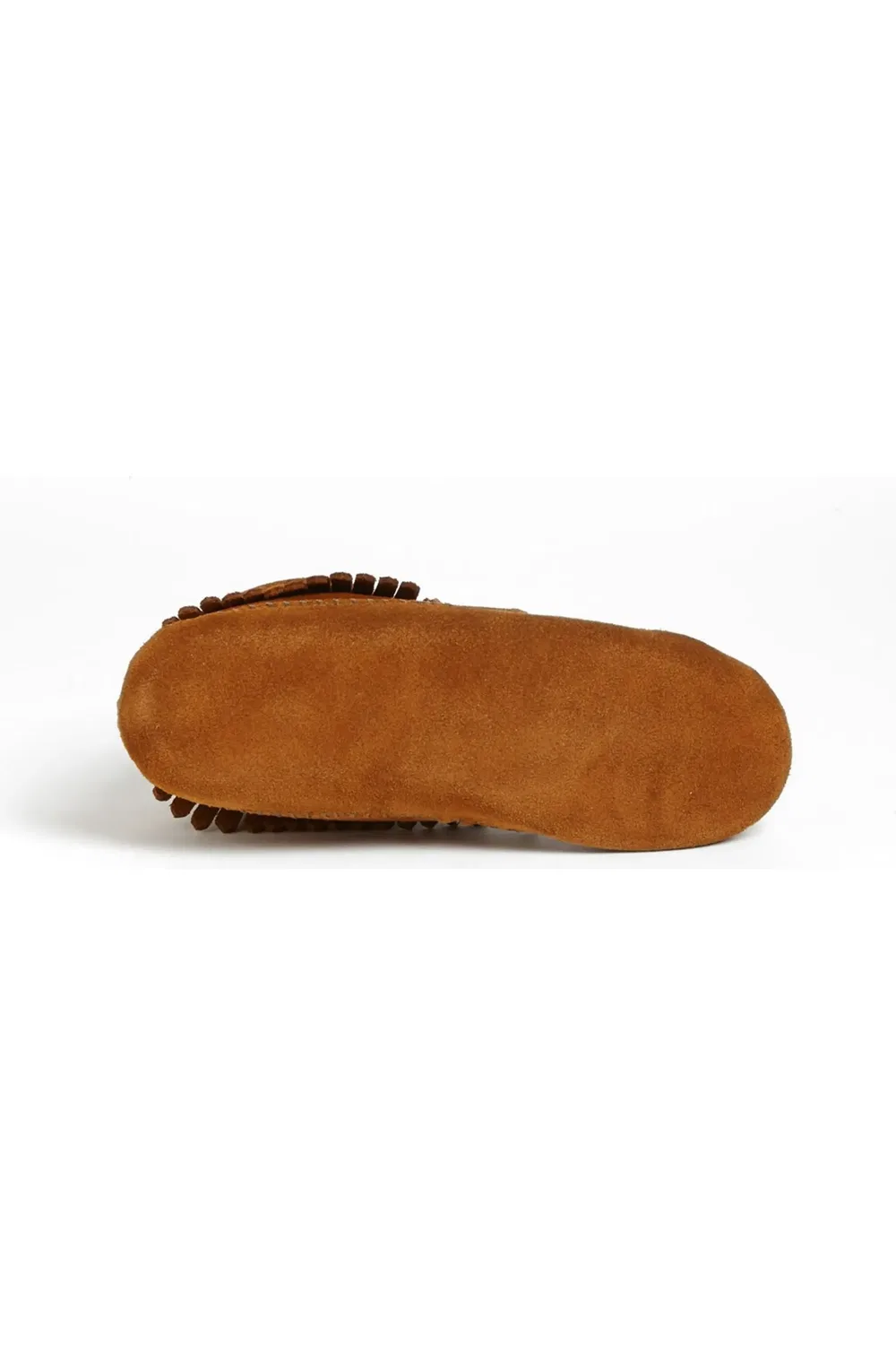 Детские ботинки с бахромой Classic Fringe Minnetonka, коричневый — фото 4