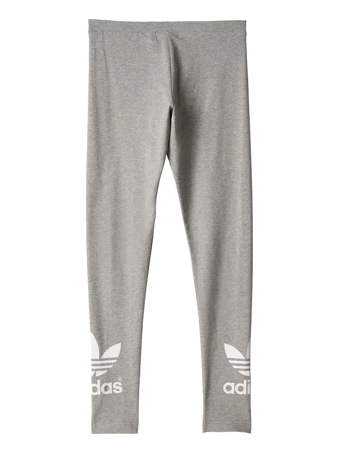 Леггинсы с логотипом Adidas, серый — фото 2