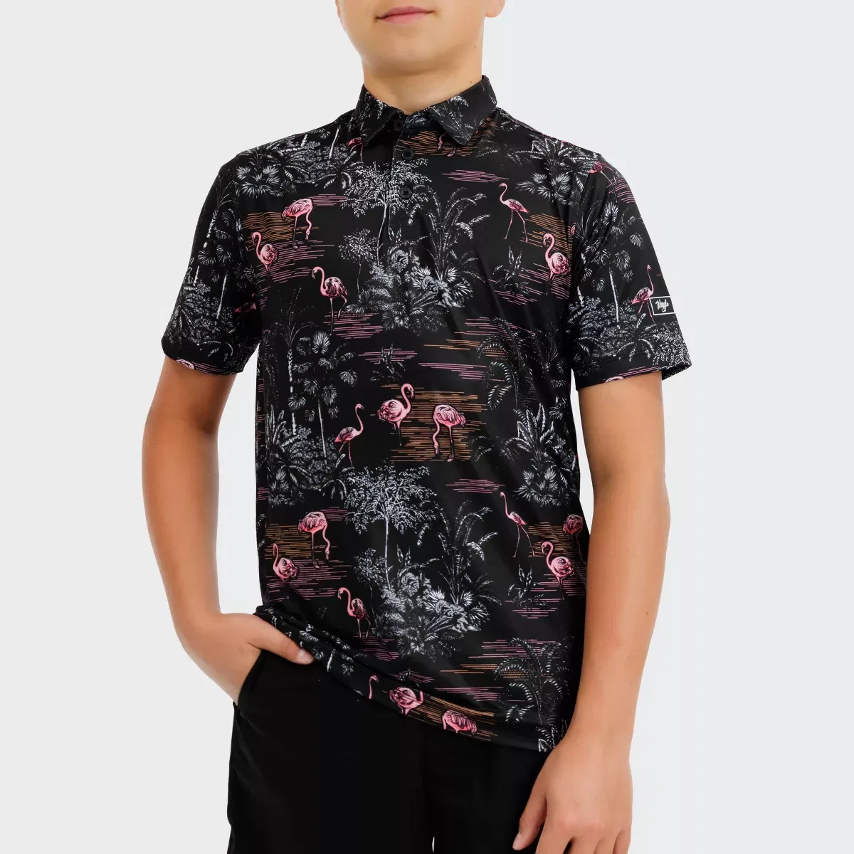 Детское поло Classic Polo Shirt PERFORMANCE PARTNERSHIPS, Black