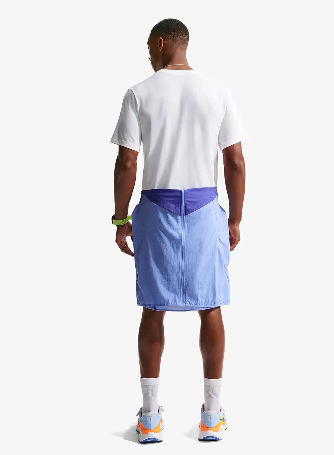 Футболка спортивная с технологией Dri-FIT Nike, белый — фото 2
