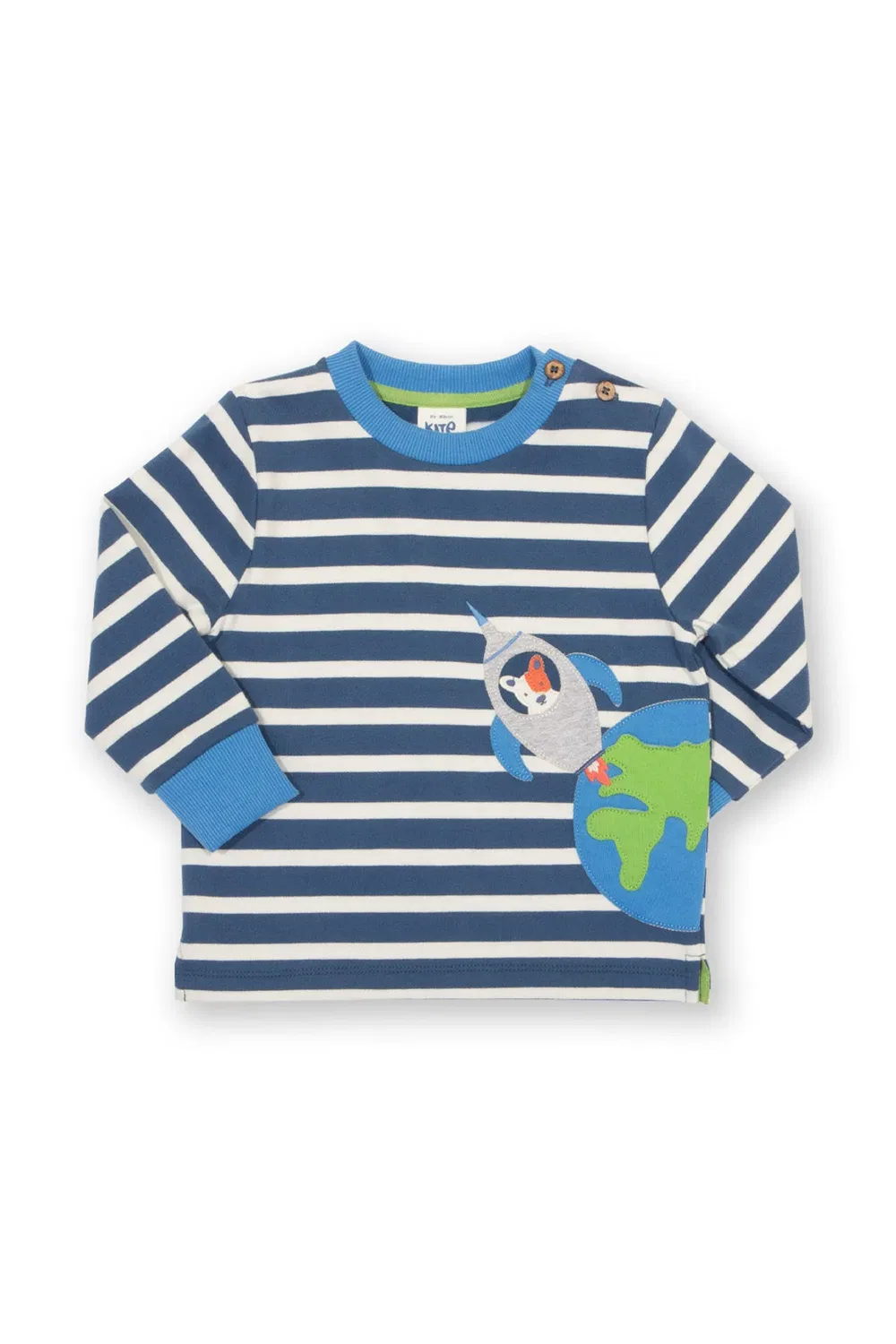 Детский свитшот Space Pup Kite, Navy