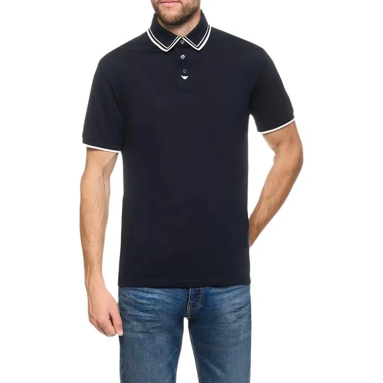 Мужское поло Emporio Armani, Black