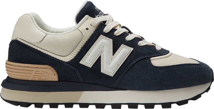 Кроссовки New Balance 574 Legacy 'Natural Indigo Angora', синий - фото