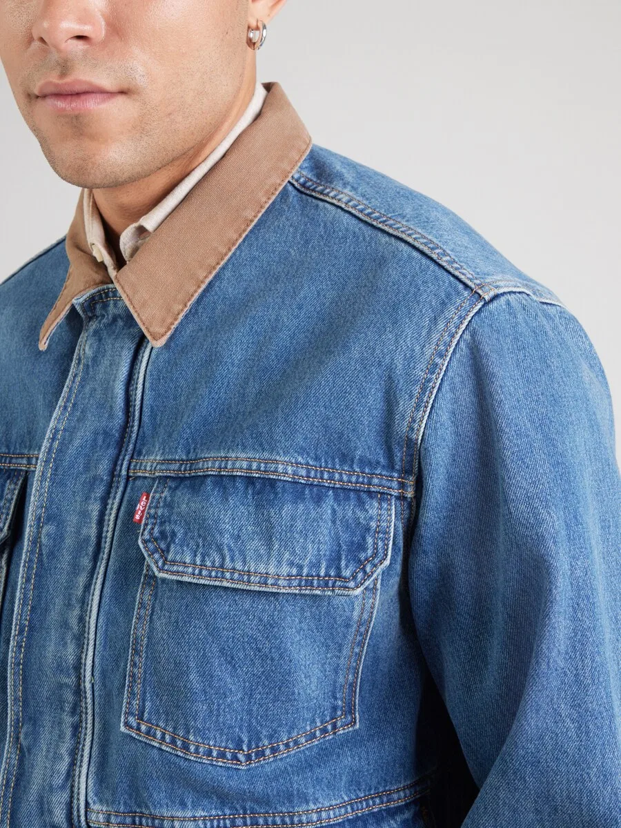 Куртка LEVI'S для межсезонья, цвет 'EAST PORT', синий — фото 3