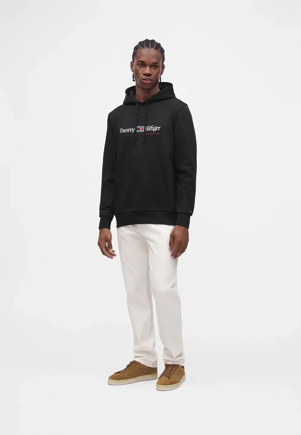 Худи с графическим принтом - худи Tommy Hilfiger, Black — фото 2