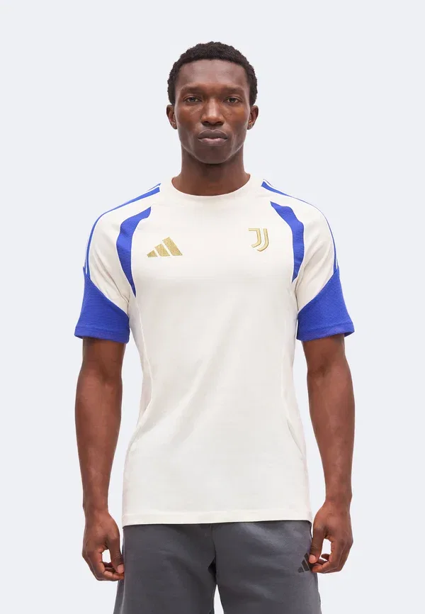 Футболка с принтом Juventus 26/27 tiro26 competition tee Adidas Performance, белый/ярко-синий