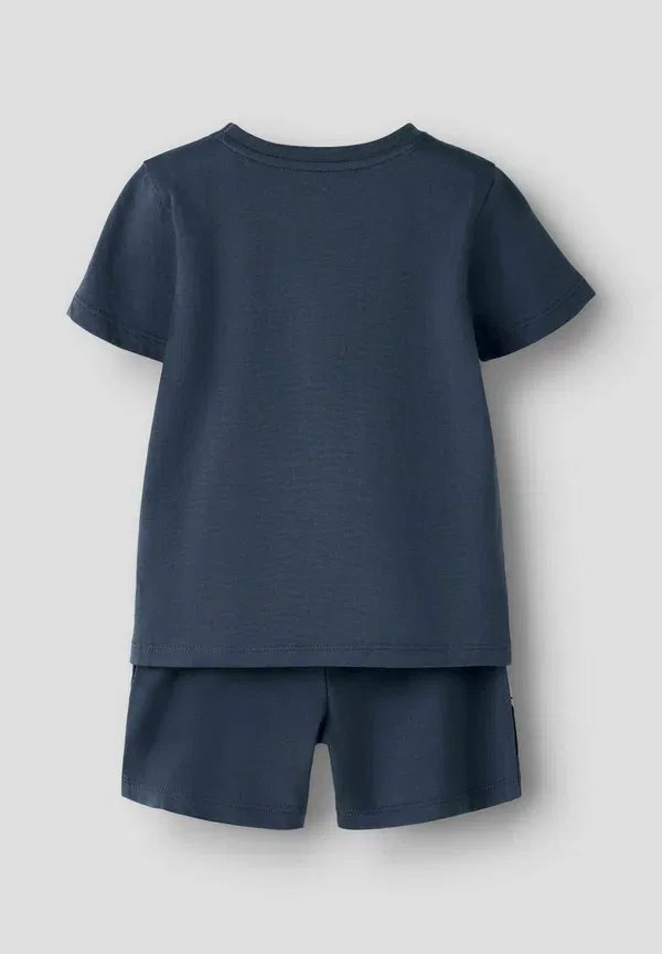 Брюки хлопковые Set - tracksuit bottoms Name It, Vintage Indigo, индиго — фото 2