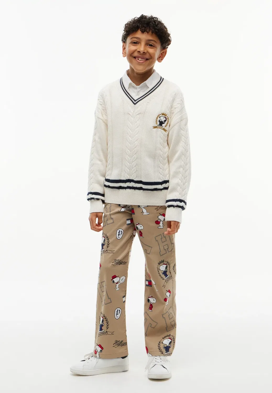 Брюки чинос Peanuts унисекс Tommy Hilfiger, Beige — фото 2
