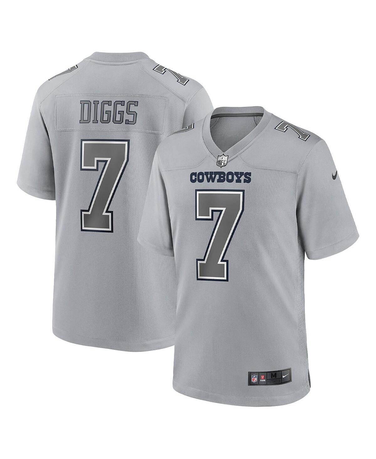 

Мужской серый трикотаж trevon diggs dallas cowboys atmosphere fashion game jersey Nike, серый