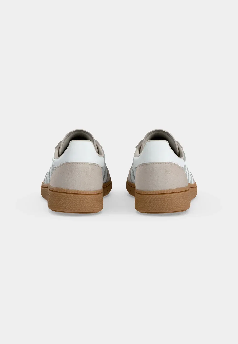 Специальные кроссовки для гандбола унисекс - кроссовки Adidas Originals, Silver-Coloured Metallic/Footwear White — фото 4