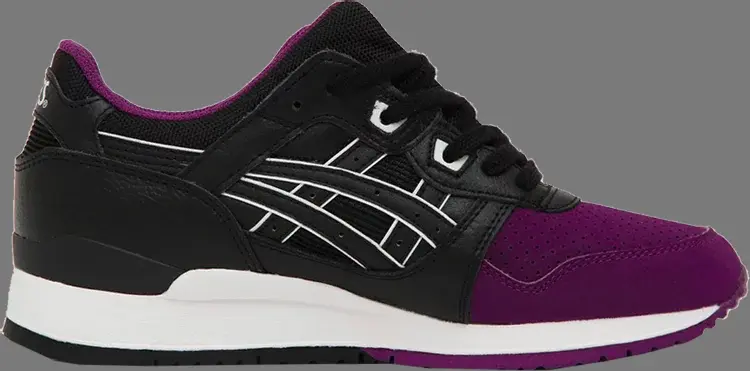 

Кроссовки gel lyte 3 'purple black' Asics, черный