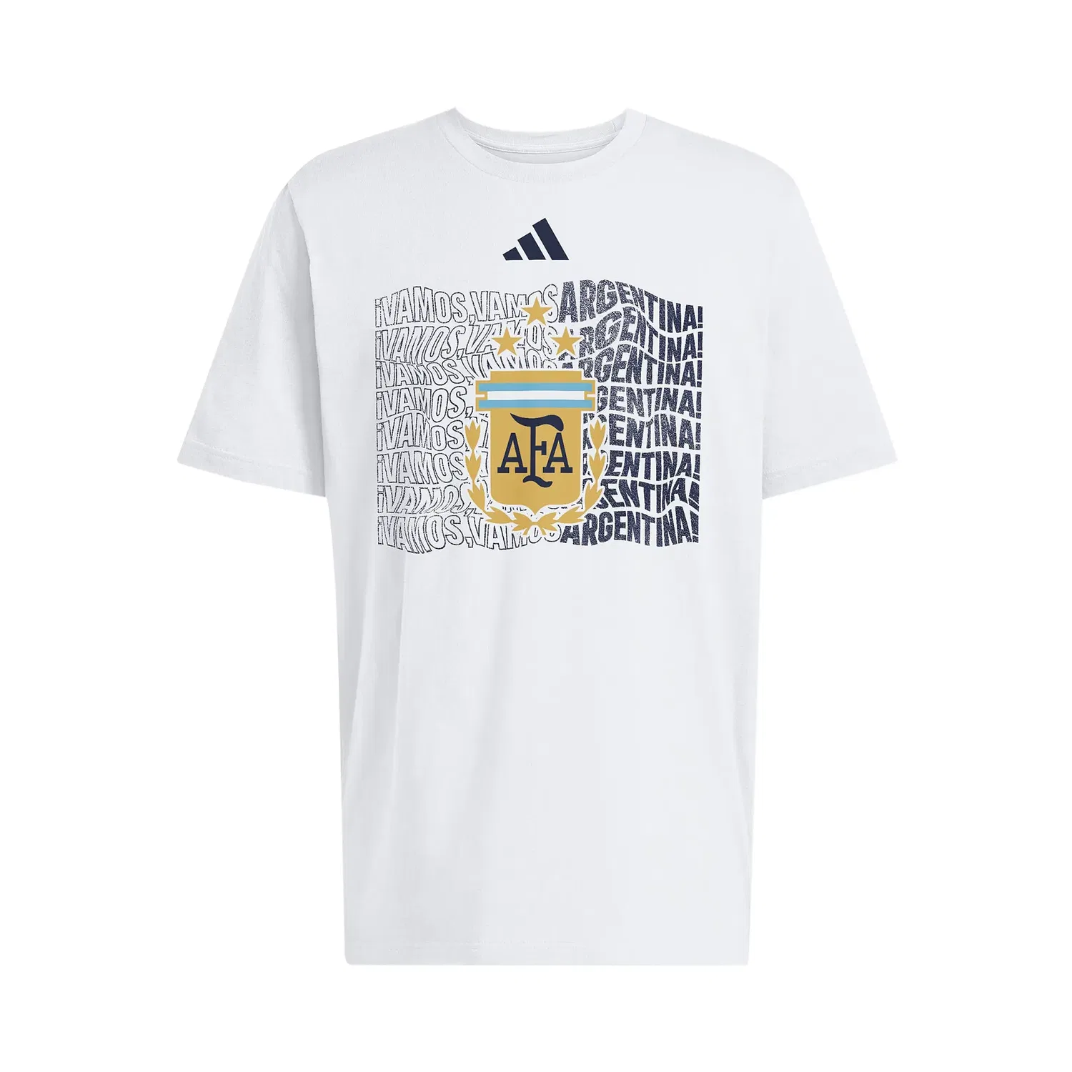 Футболка Adidas Чемпионата мира по футболу, сборная Аргентины, белый