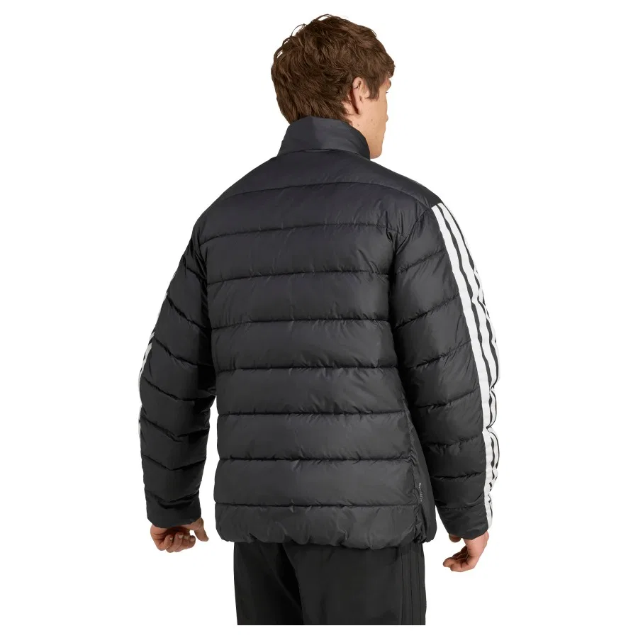 Мужская куртка с длинным рукавом Essentials CLIMAWARM 3-Stripes Synthetic Down Jackets adidas, Черный — фото 2