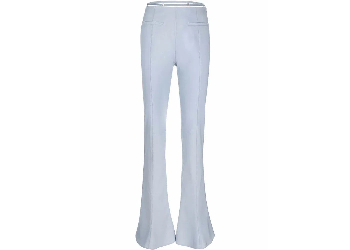 Женские брюки клеш с высокой посадкой Jacquemus Trousers, Blue