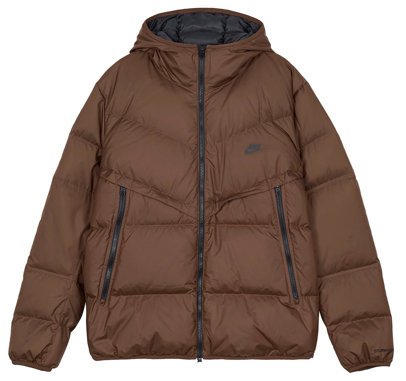 

Куртка Nike Hooded Puffer, темно-коричневый