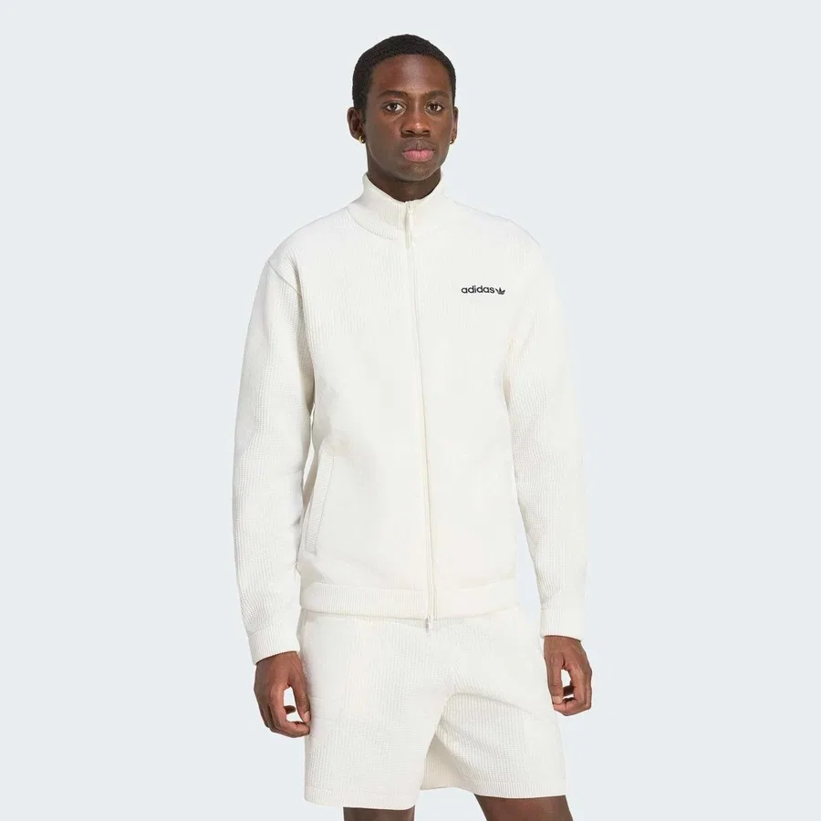 Мужская куртка с длинным рукавом Munich 93 Knit adidas, Белый