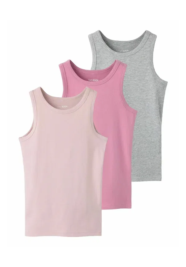 Майка джерси Under 3 pack, Two Soon, Grey Melange, серый