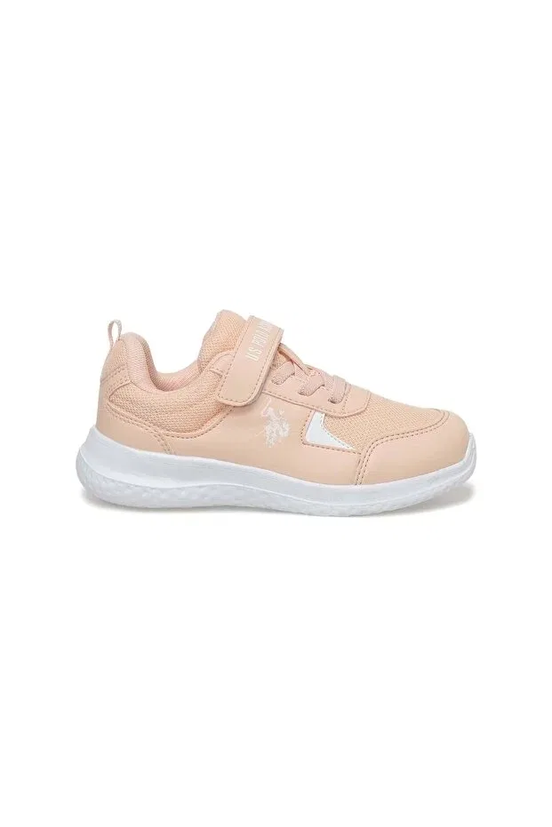 Детские спортивные кроссовки для девочек с принтом U.S. Polo Assn., Pink
