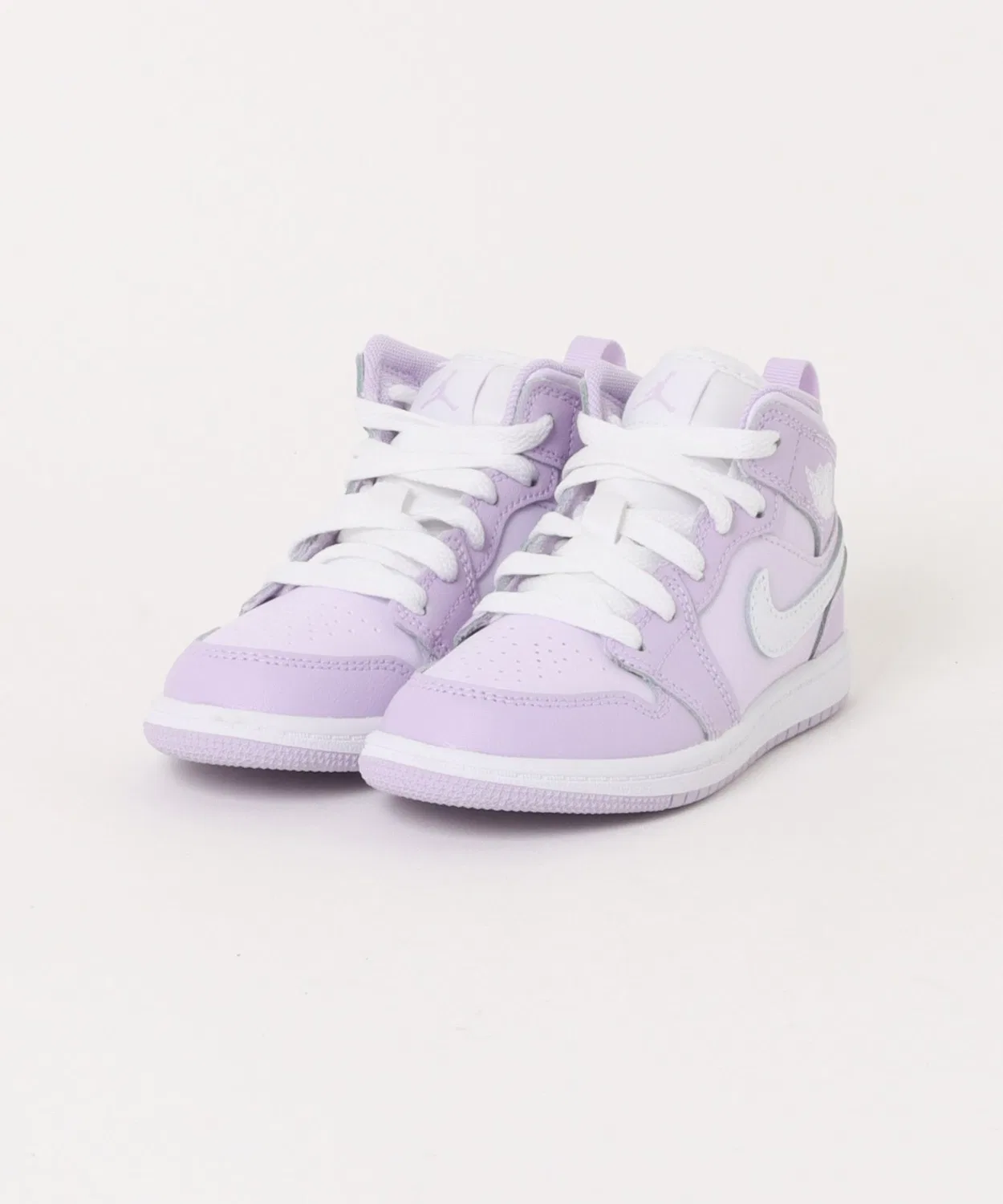 Детские кроссовки с кожаным верхом Jordan 1 Mid PS JORDAN BRAND, Purple