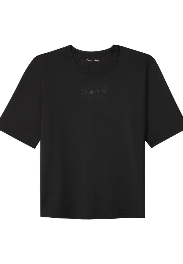 Спортивная футболка Icon с принтом Calvin Klein, черный — фото 4