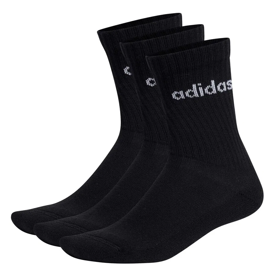 Набор из 6 носков ADIDAS ORIGINALS в черном и белом цвете — фото 2