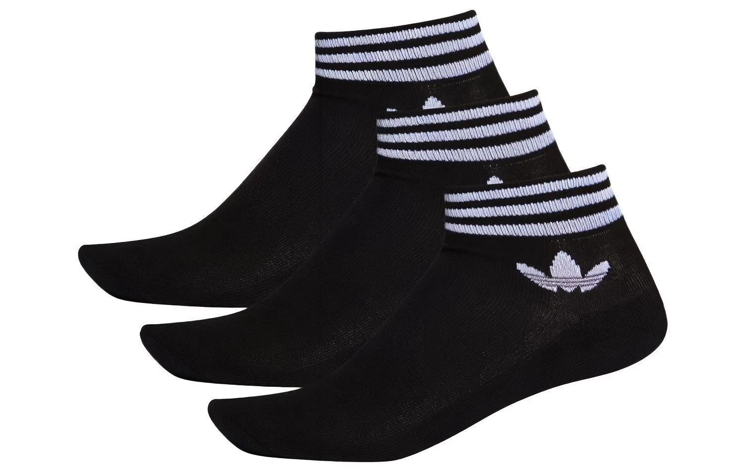 Носки с логотипом Adidas Originals, 3 пары, Black