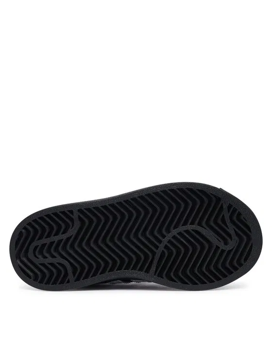 Кроссовки Superstar II Elastic Lace Adidas, черный — фото 4