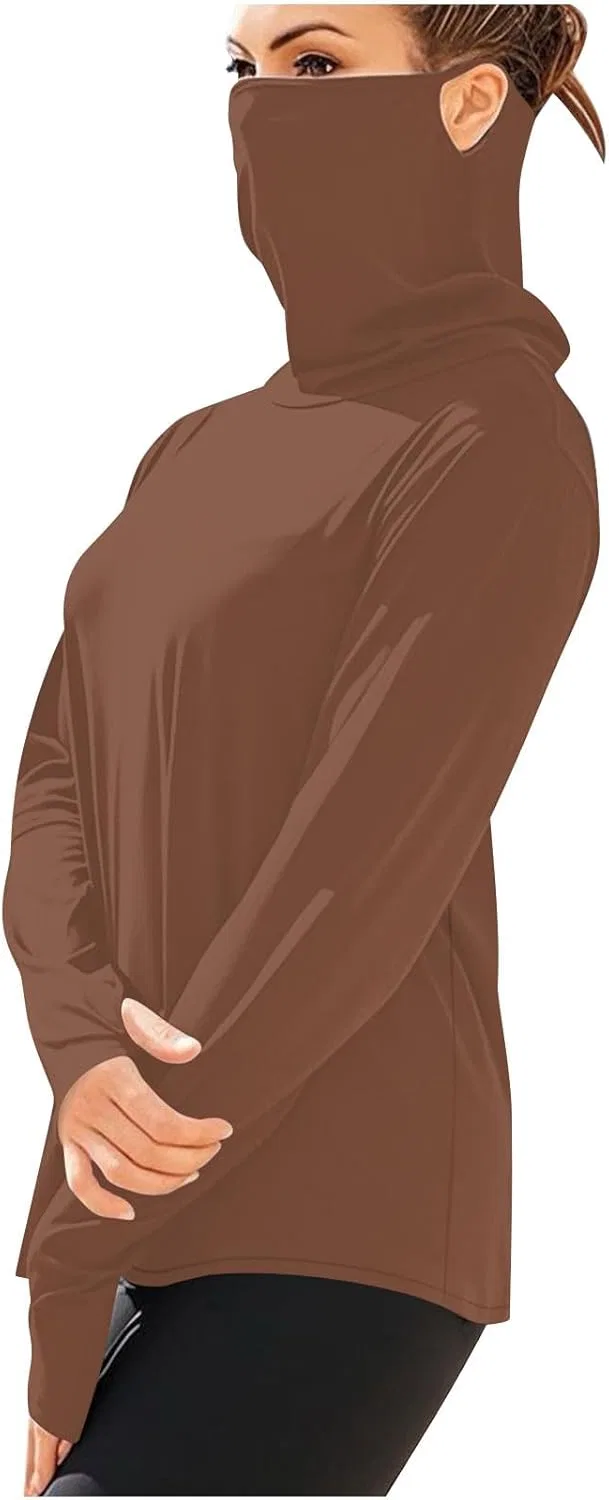 Женская футболка с защитой UPF 50+, Black/White