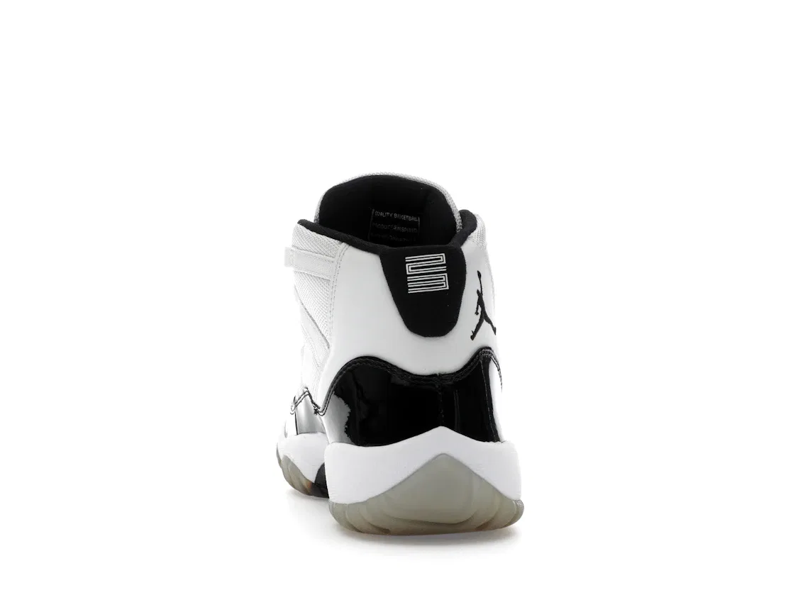 Детские кроссовки Lifestyle с принтом Jordan 11 Retro Jordan, White Black Dark Concord — фото 4
