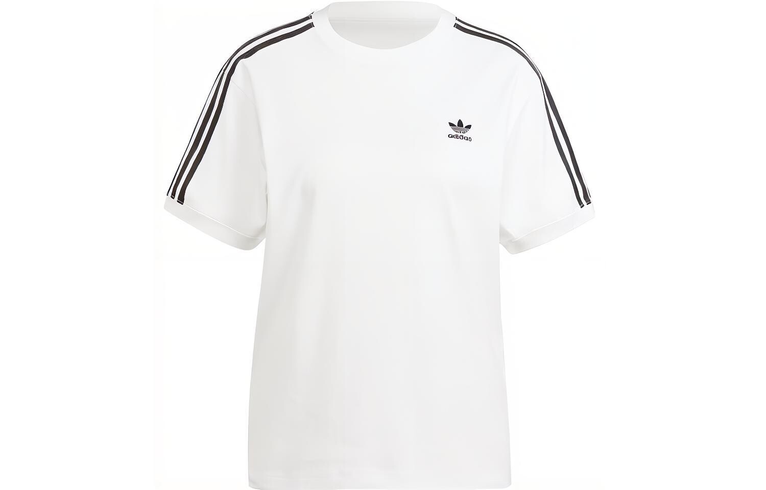 

Футболка с тремя полосками, женская, белая Adidas Originals