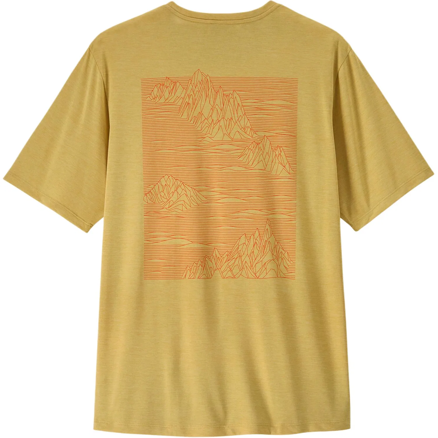 Мужская быстросохнущая футболка Capilene Quick Dry Patagonia, Limestone Yellow