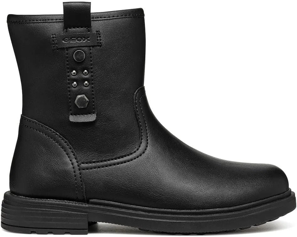Детские ботинки-челси для девочек J Eclair Girl I Geox, Black — фото 4