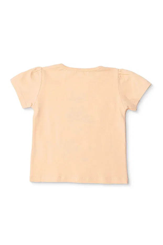 Детская футболка для девочек с принтом Hellobaby Hellobaby, Salmon Ebebek Hello Baby — фото 2