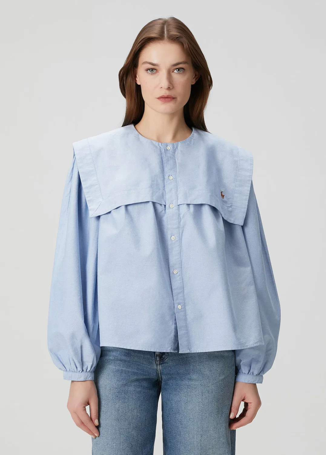 Блуза Polo Ralph Lauren, синяя