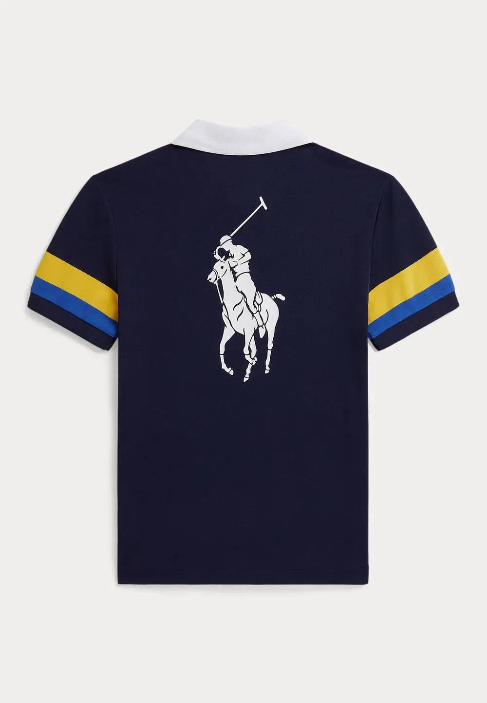 Футболка-Поло Us Open Ball Crew, размер 7-14 лет Polo Ralph Lauren, Refined Navy Multi — фото 2