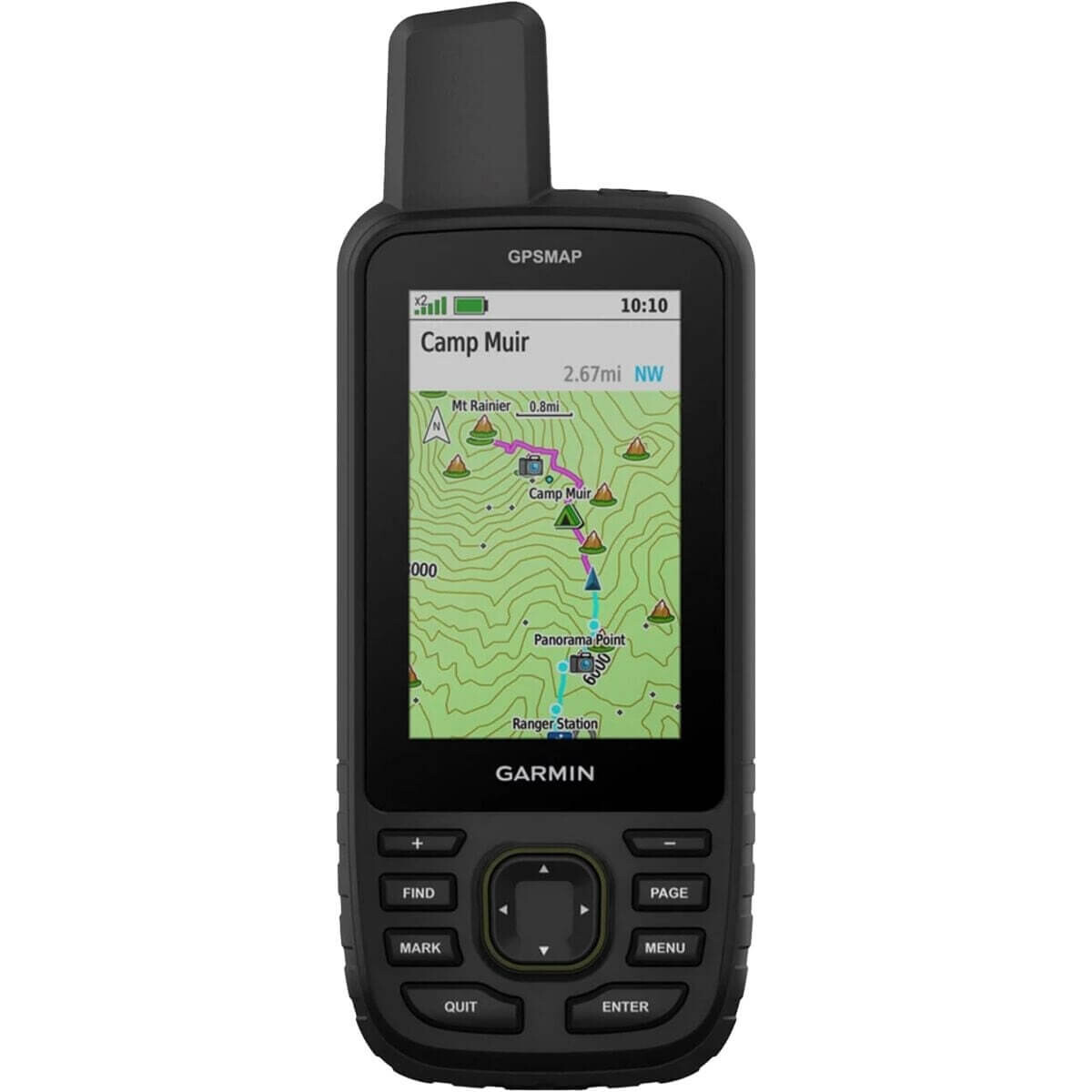 

Навигатор Garmin GPSMAP 67, черный/зеленый