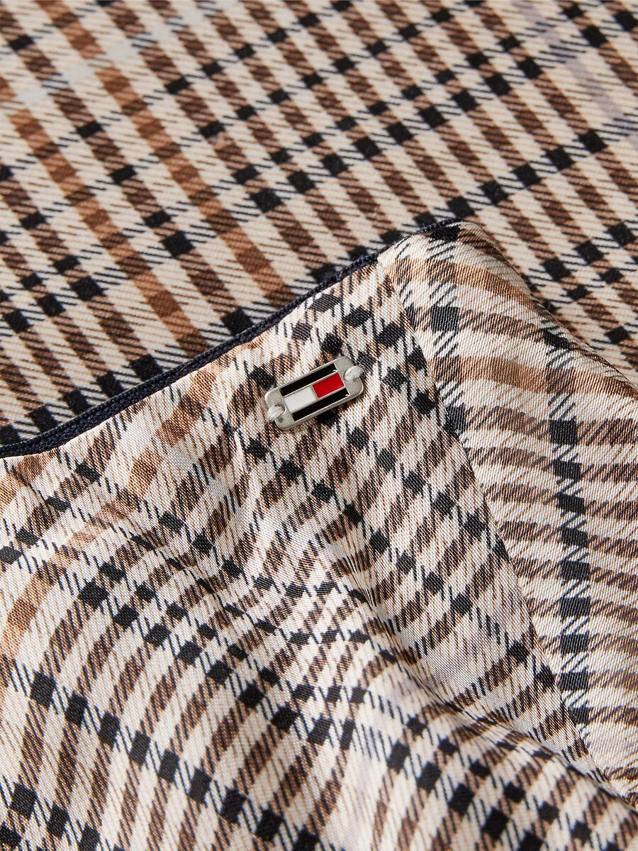 Юбка TOMMY HILFIGER, цвет коньяк, светло-коричневый — фото 4
