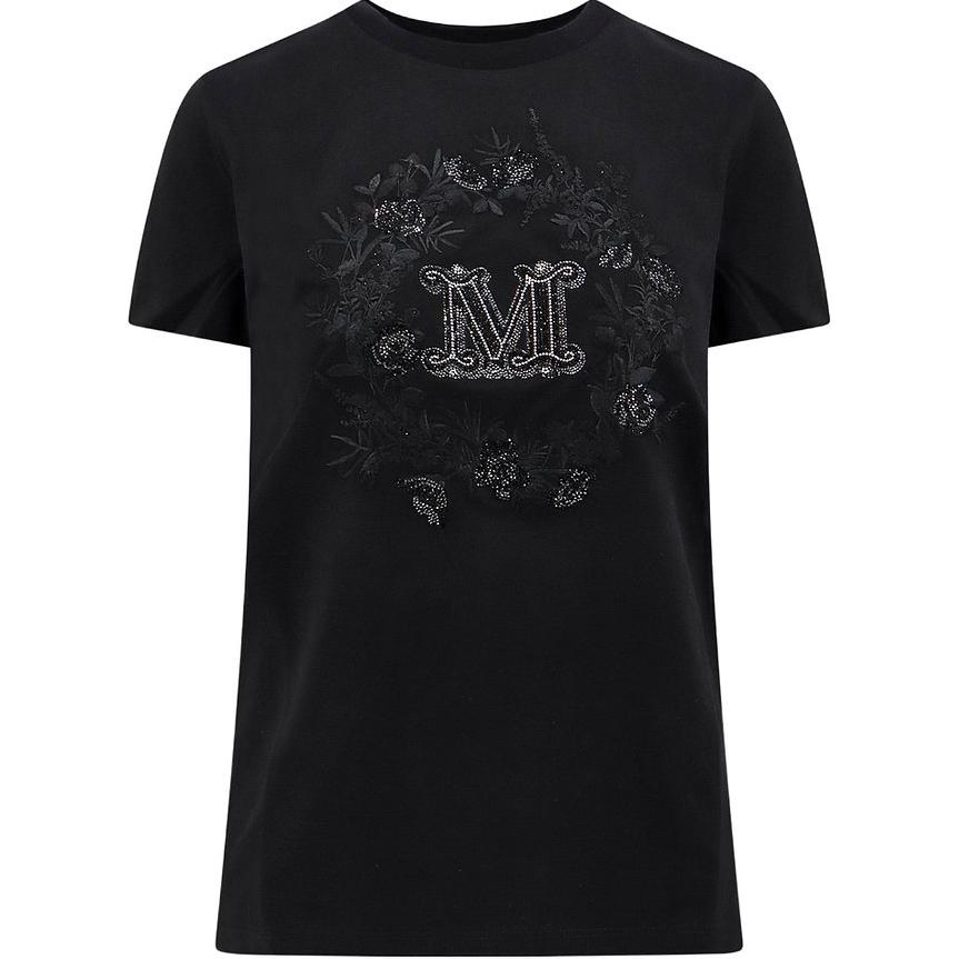 

Футболка женская черная MaxMara