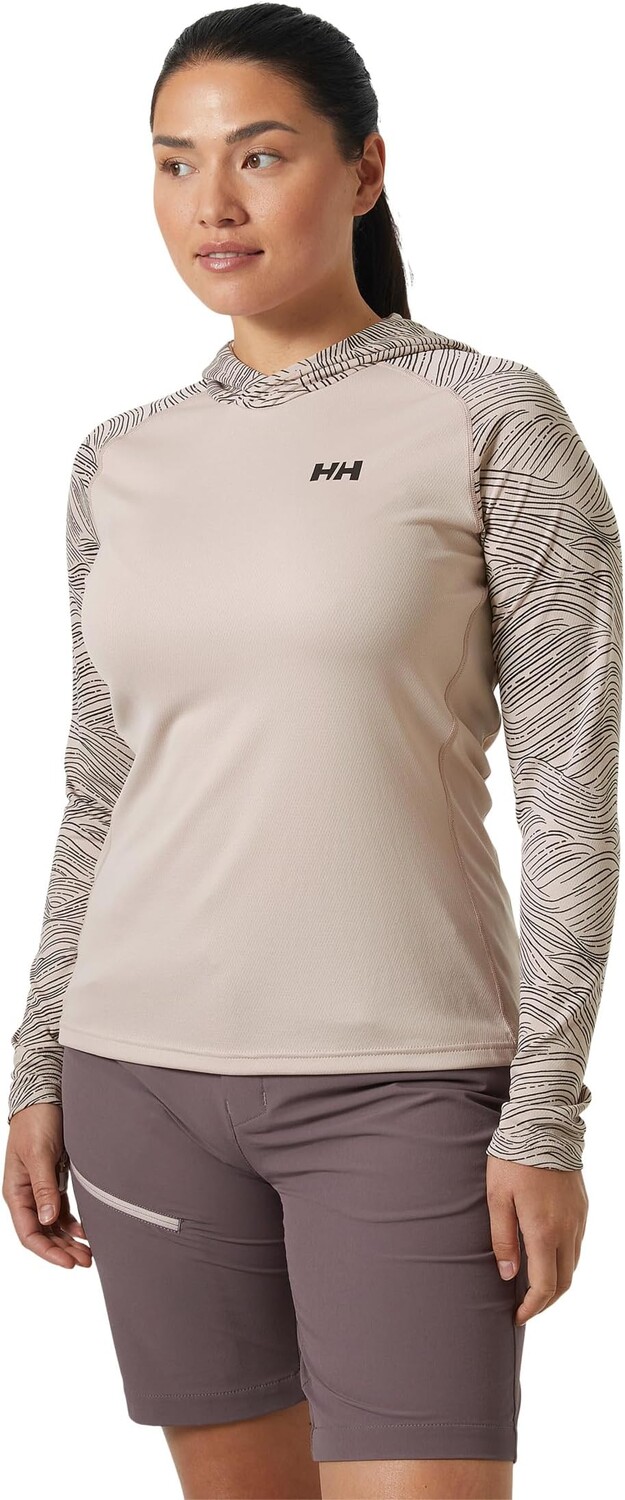 

Худи Helly Hansen Lifa Active Solen Graphic Hoodie, цвет Pink Cloud