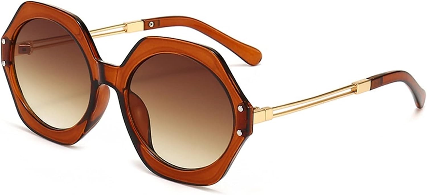 

Модные солнцезащитные очки в крупной оправе для мужчин и женщин, идеально подходящие для отдыха на природе, отпуска и пляжа (Цвет: C, Размер: Средний) MTZJH, One Color