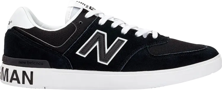 

Кроссовки New Balance Junya Watanabe MAN x AM574 'Black', черный