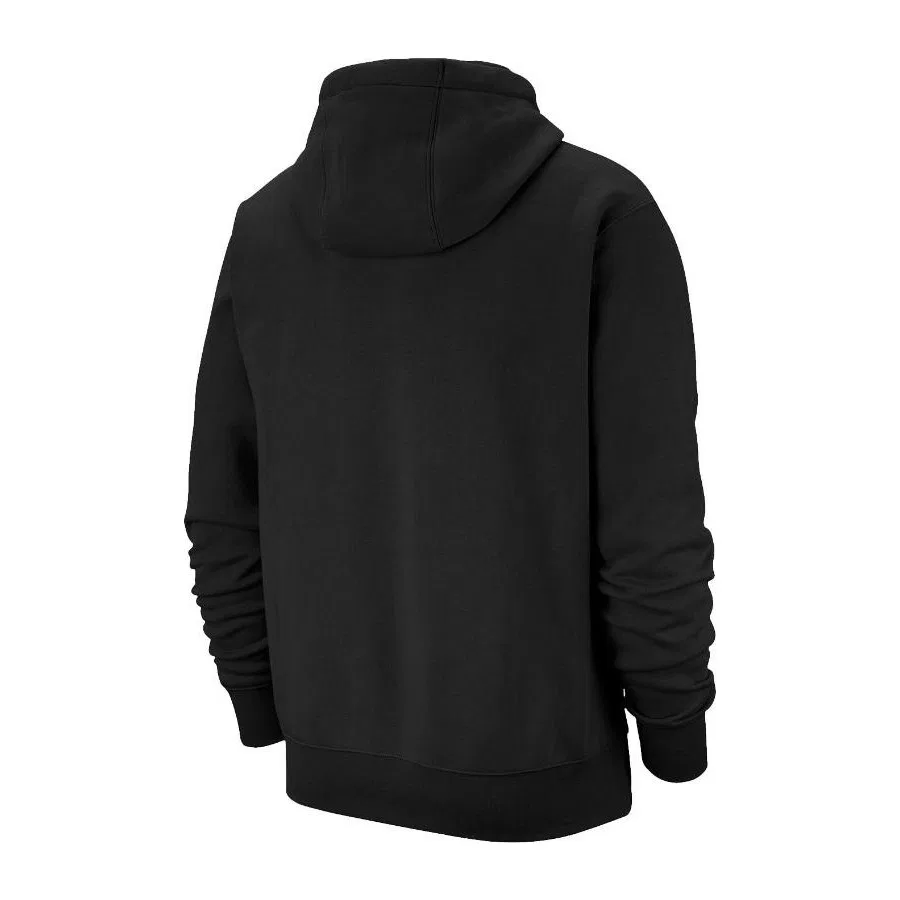 Мужской свитшот с капюшоном Sportswear Club Fleece Nike, Черный — фото 4