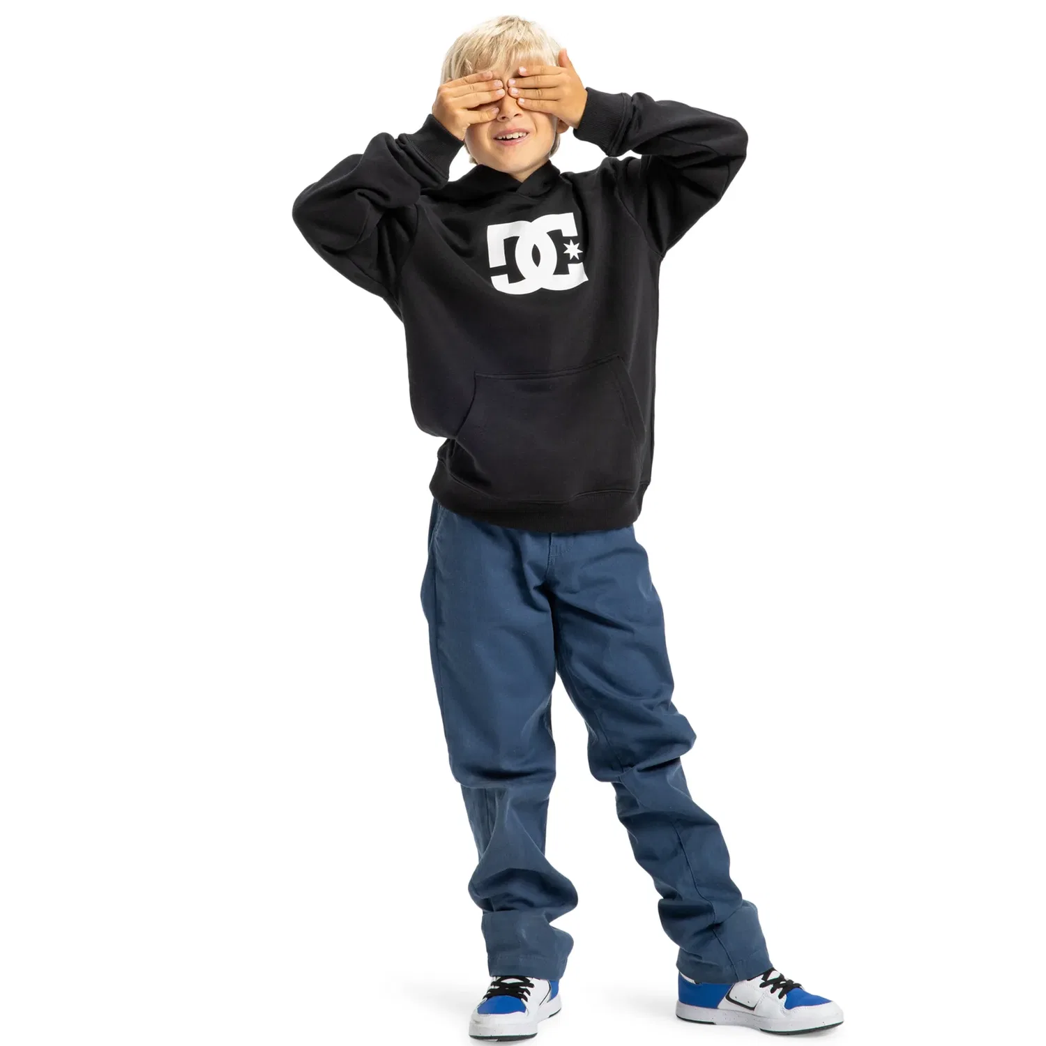 Детская худи для мальчиков с принтом DC Star DC Shoes, Negro — фото 3