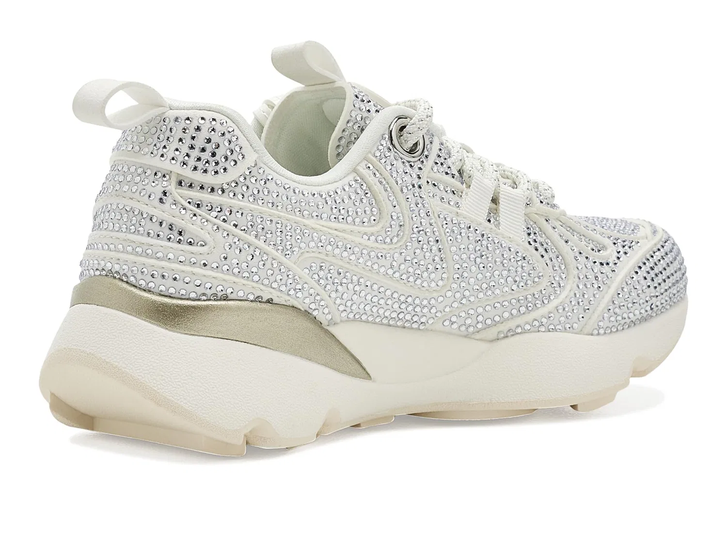 Кроссовки Mini Kurt Runner (для маленьких и больших детей) Kurt Geiger London Kids, White — фото 4