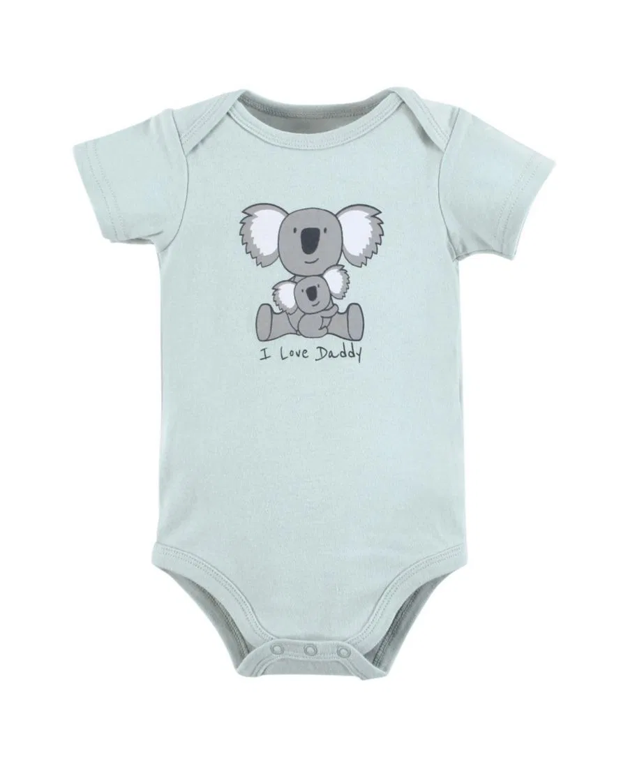 Комплект боди из 3 шт. с принтом Hudson Baby, Daddy Koala — фото 3