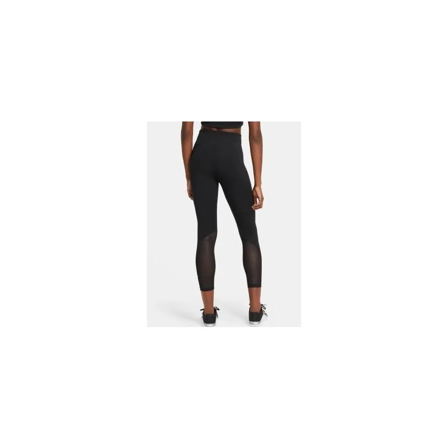Женские леггинсы для тренировок Nike One Mid-Rise 7/8, Черный — фото 2