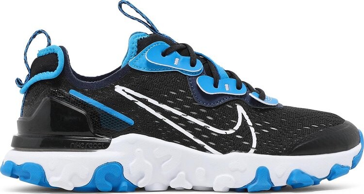 

Кроссовки Nike React Vision GS 'Black Midnight Navy', черный