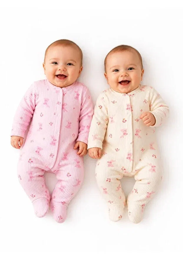 Детский комбинезон для новорожденных хлопковый Sleeping Bag Enia Baby, Multicolor — фото 4